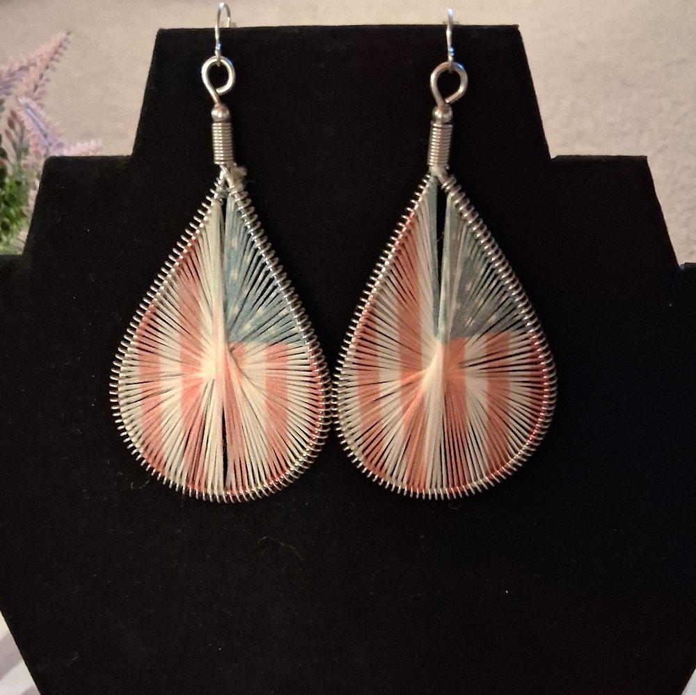 Unique Patriotic Earrings